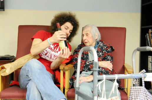 #htmlcaption_8417 The Fro and His Grandma Lil #88 – Doing Shots
