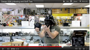 Canon 1DX Unboxing and Sniff Test