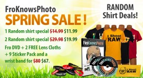 Announcing the I Shoot RAW SPRING SALE