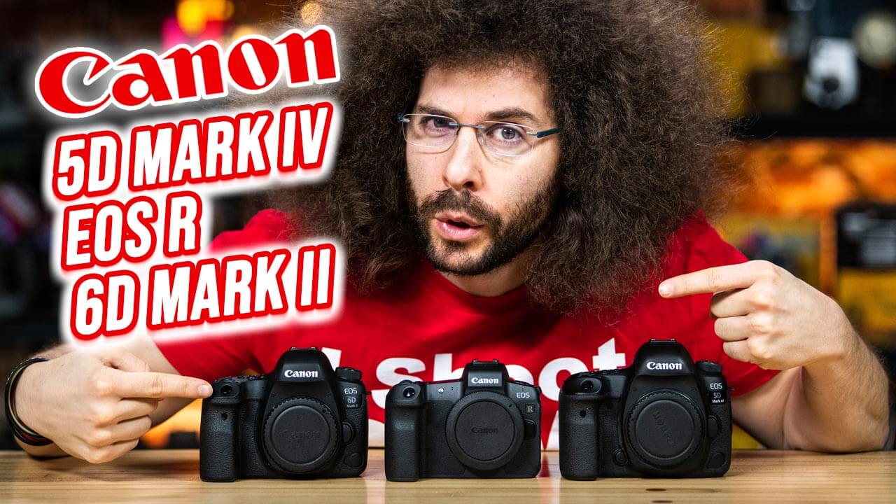 Canon 5D Mark IV vs EOS R vs 6D Mark II | Which to BUY? | Fro Knows Photo